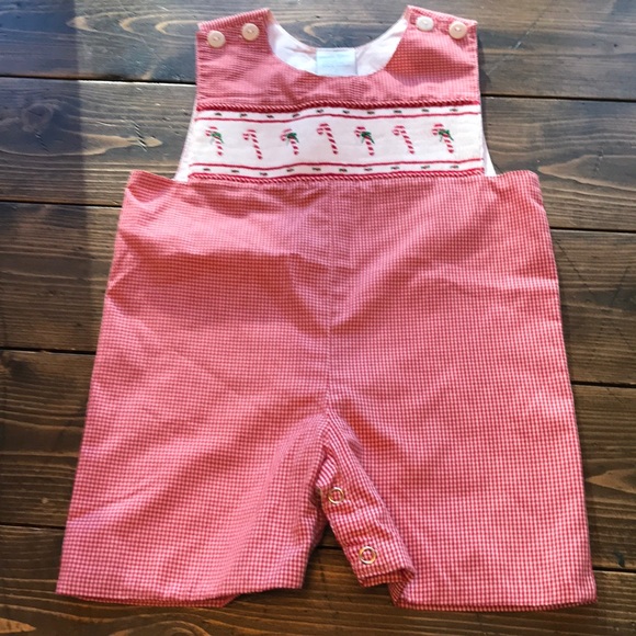 Remember Nguyen smock size 2 candy canes - Picture 1 of 2